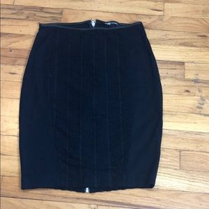 Express Black Pencil Skirt